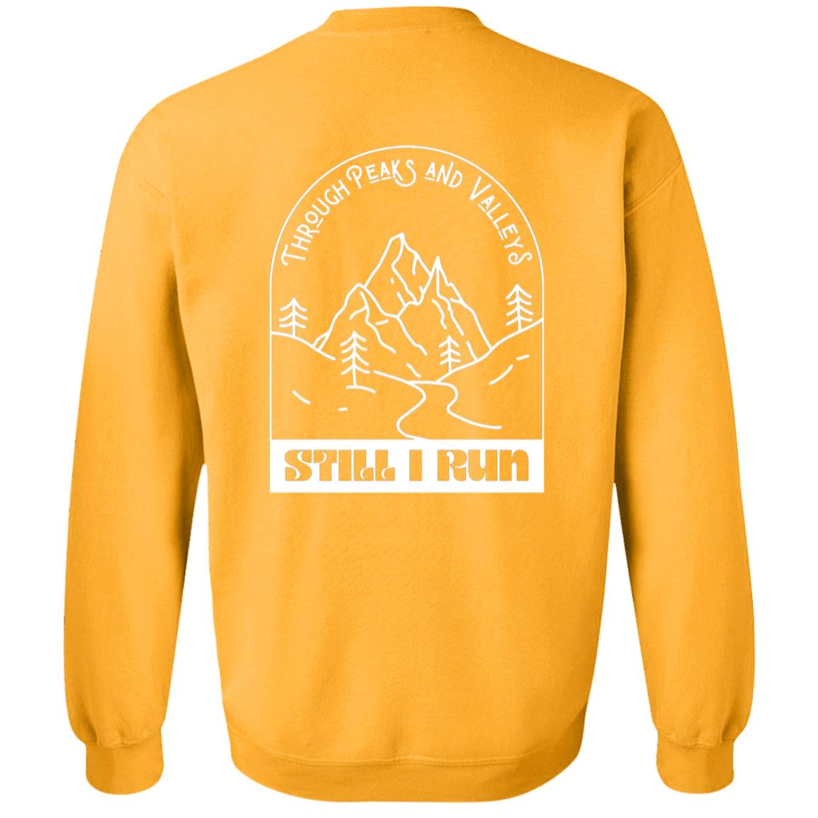 Through Peaks and Valleys Crewneck Pullover Sweatshirt