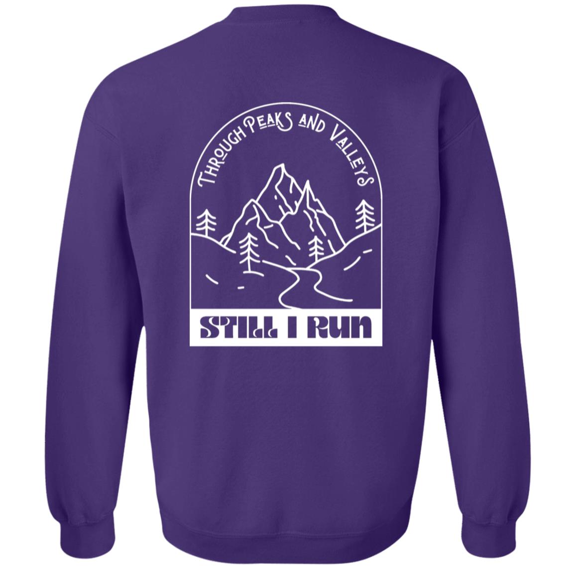 Through Peaks and Valleys Crewneck Pullover Sweatshirt