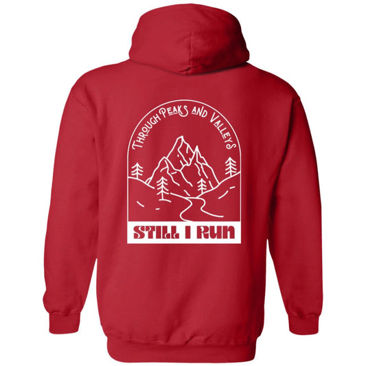 Through Peaks and Valleys Full Zip Hoodie