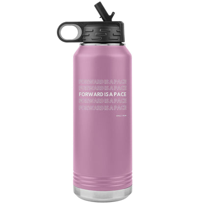 Forward is a Pace - 32oz Insulated Water Bottle - Still I Run