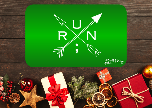 Run Arrows — Still I Run Gift Card