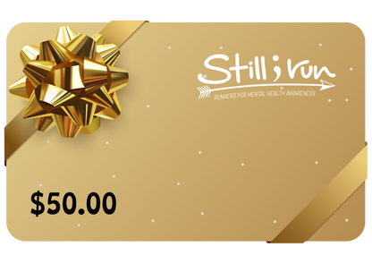 Holiday Gold — Still I Run Gift Card