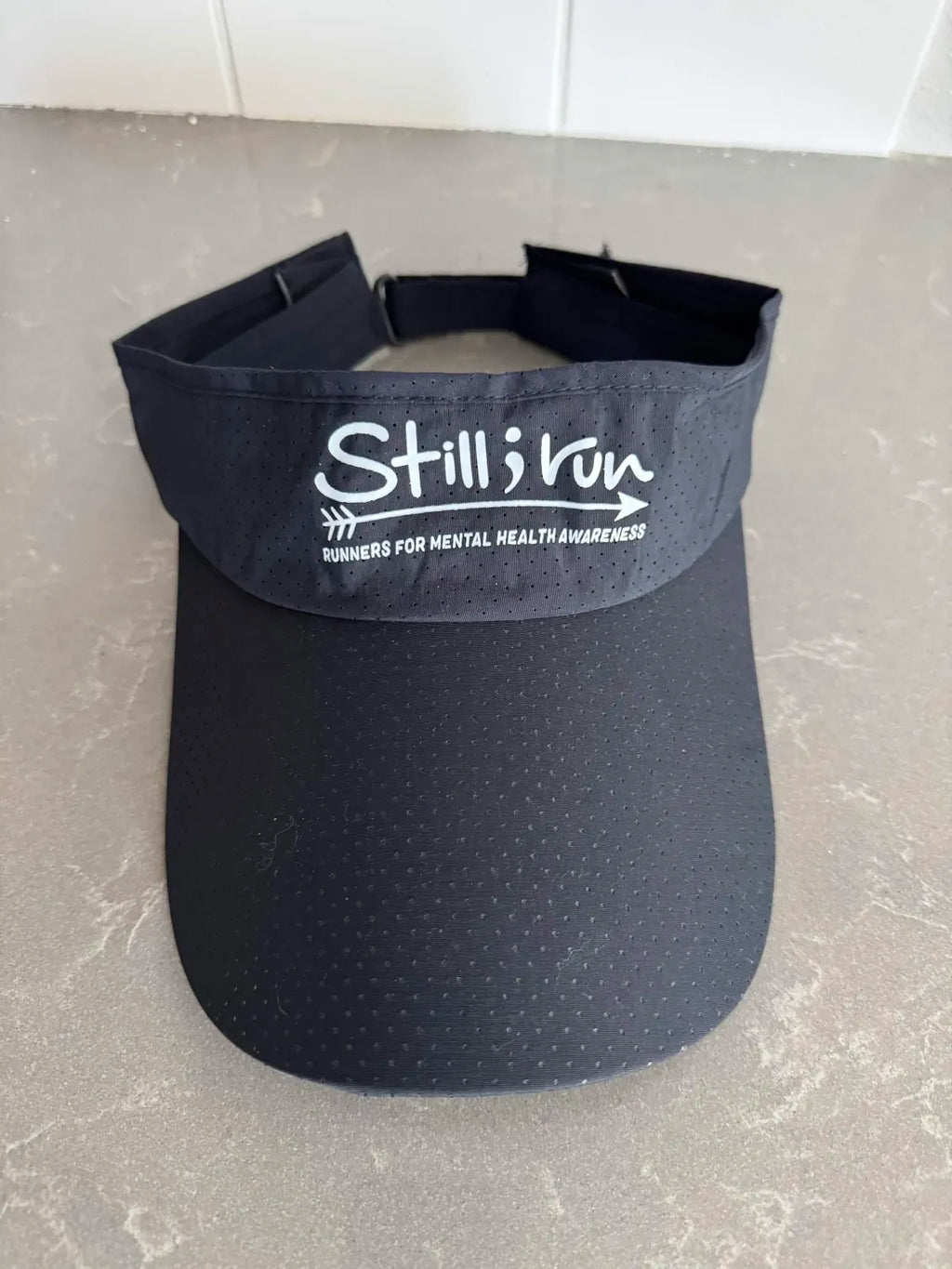 Still I Run Navy Sport Visor