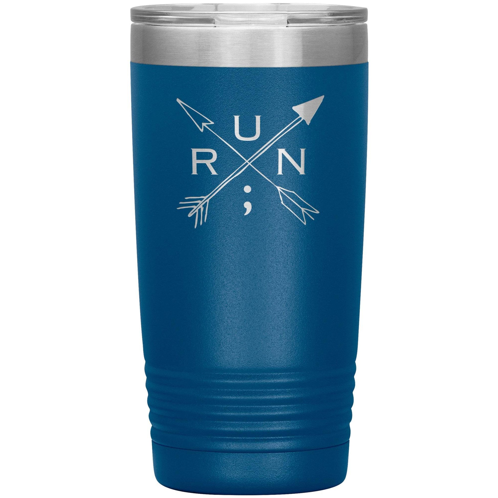 Run Arrows - 20oz Insulated Tumbler - Still I Run