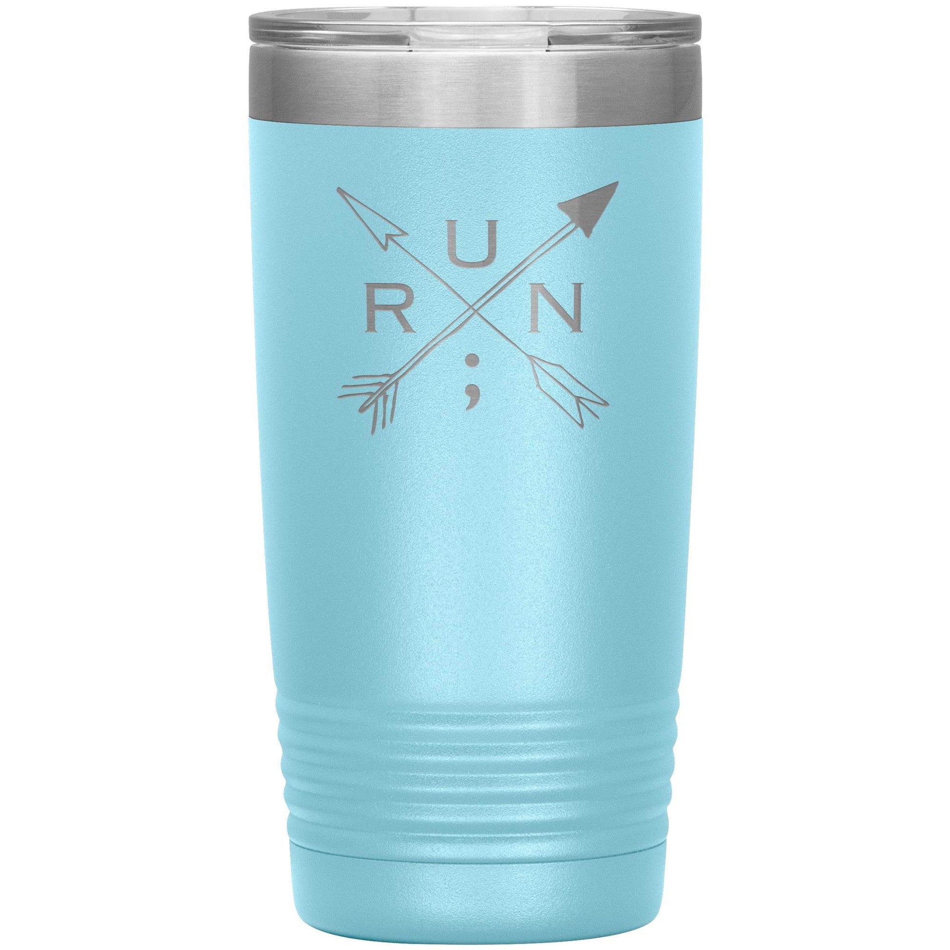 Run Arrows - 20oz Insulated Tumbler - Still I Run