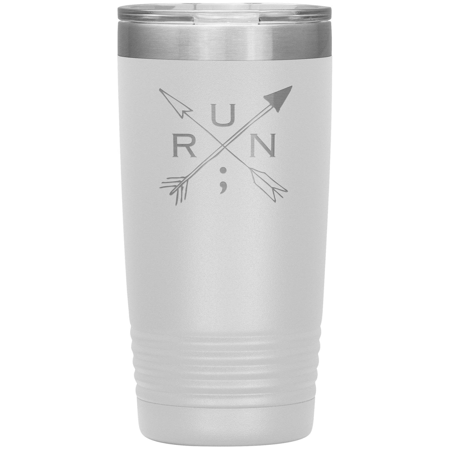 Run Arrows - 20oz Insulated Tumbler - Still I Run