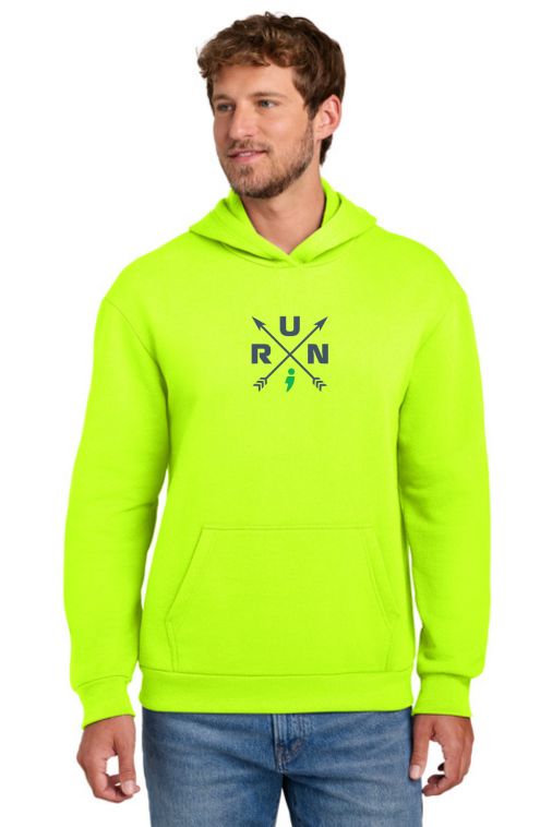 Run Arrows Pullover Hoodie