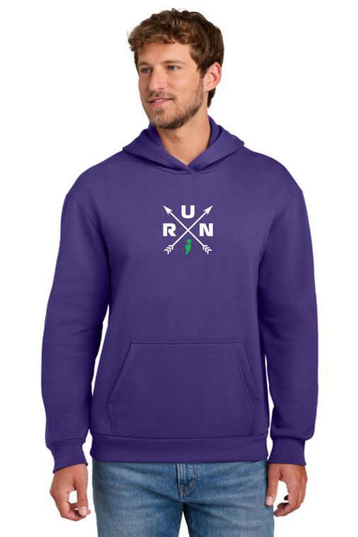 Run Arrows Pullover Hoodie