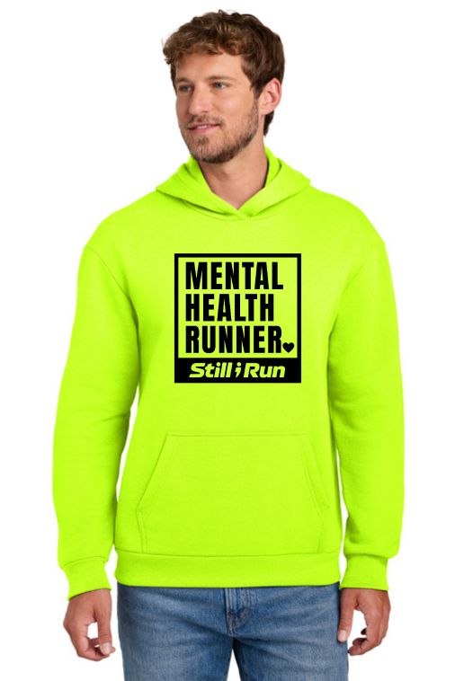 Mental Health Runner Pullover Hoodie