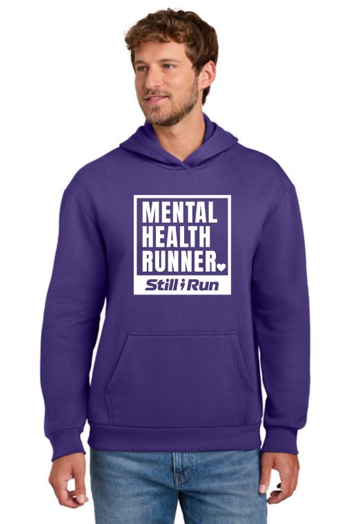 Mental Health Runner Pullover Hoodie