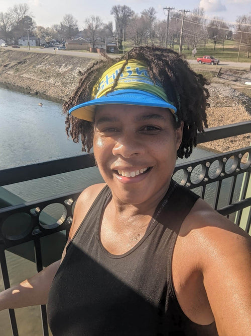 Still I Run Reversible Visor Headband - Still I Run