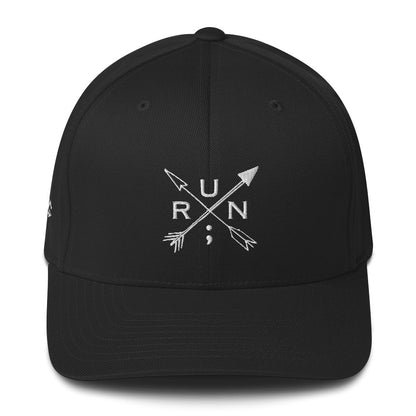 Run Arrows Flexfit Closed Cap