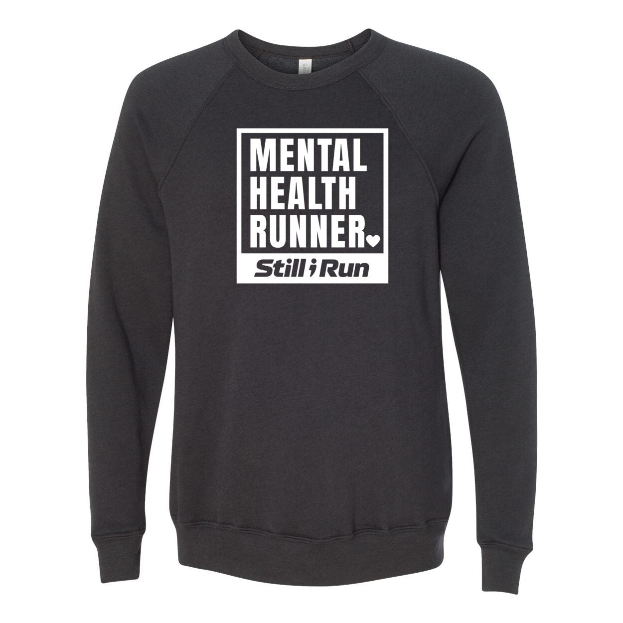 Mental Health Runner Crewneck Sweatshirt