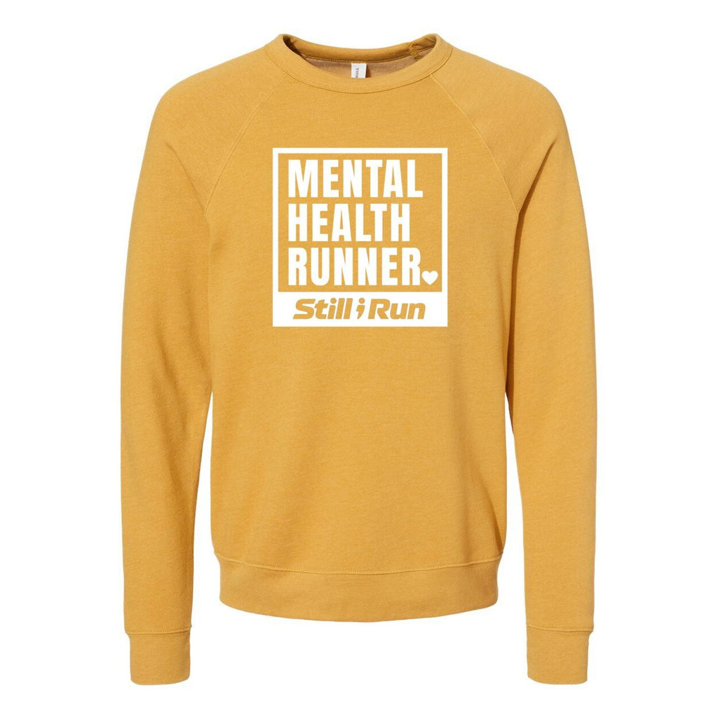 Mental Health Runner Crewneck Sweatshirt
