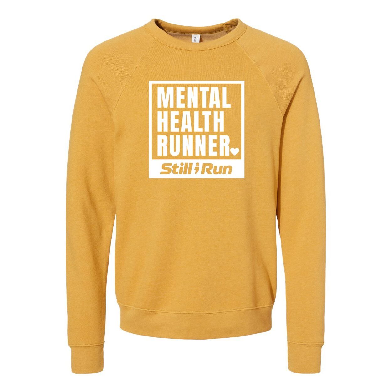 Mental Health Runner Crewneck Sweatshirt