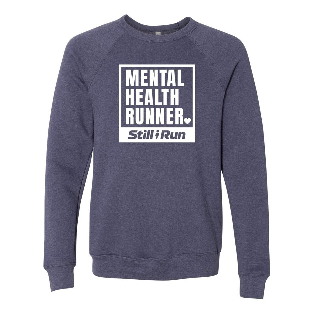 Mental Health Runner Crewneck Sweatshirt
