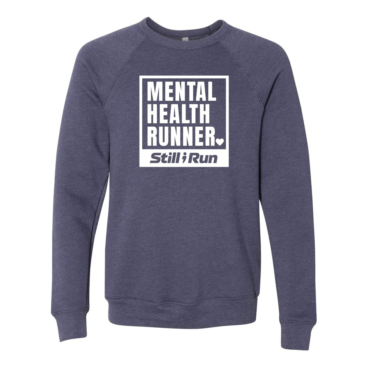 Mental Health Runner Crewneck Sweatshirt