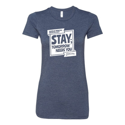 Womens WMHD "Stay" Casual T-Shirt
