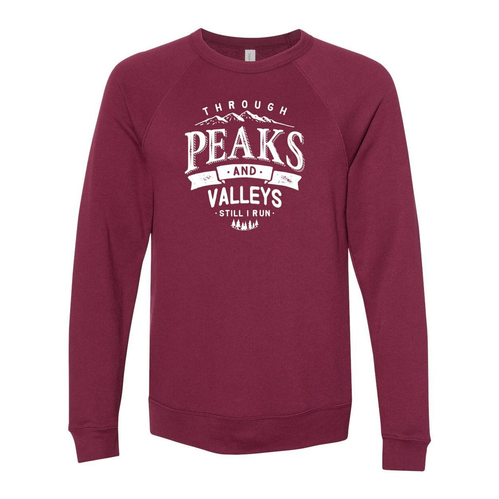 Through Peaks and Valleys Crewneck Sweatshirt