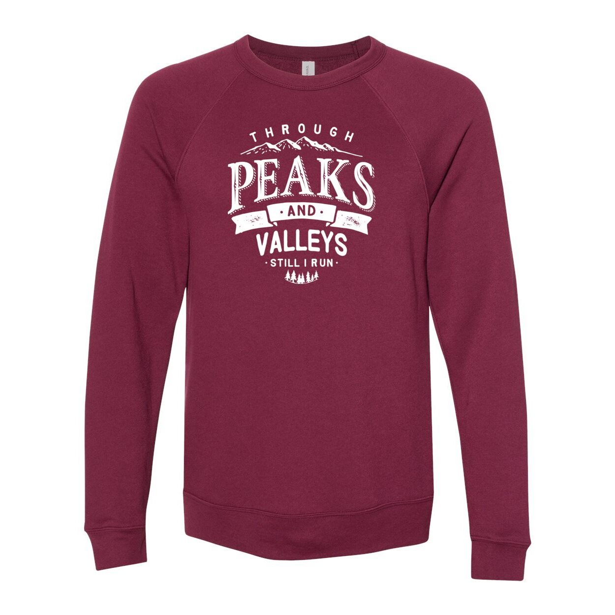 Through Peaks and Valleys Crewneck Sweatshirt