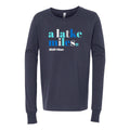 A Latke Miles Youth Jersey Long Sleeve Tee
