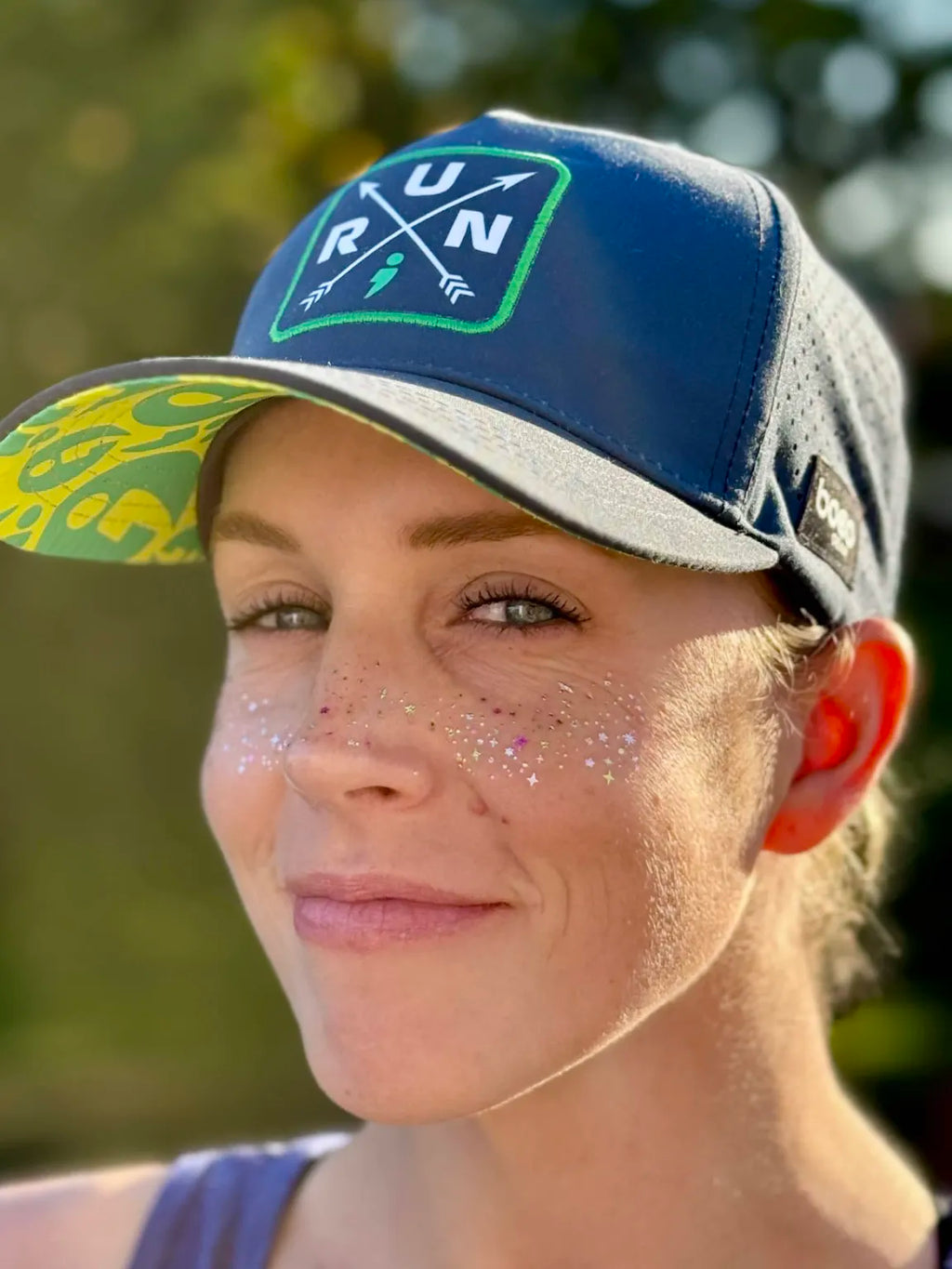 Run Arrows Running Trucker Patch Hat
