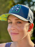 Run Arrows Running Trucker Patch Hat