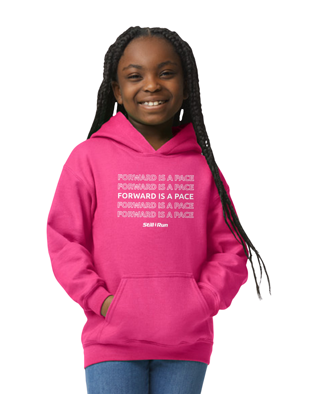 Forward is a Pace Youth Hoodie