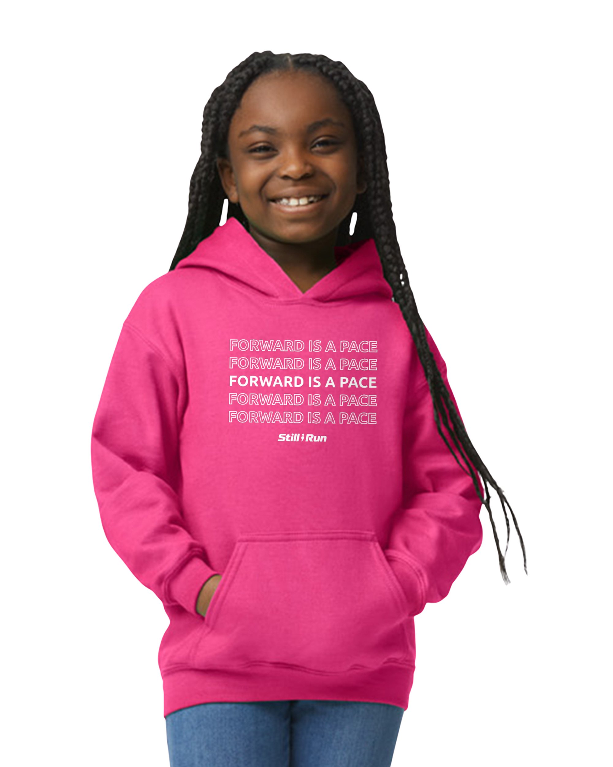 Forward is a Pace Youth Hoodie