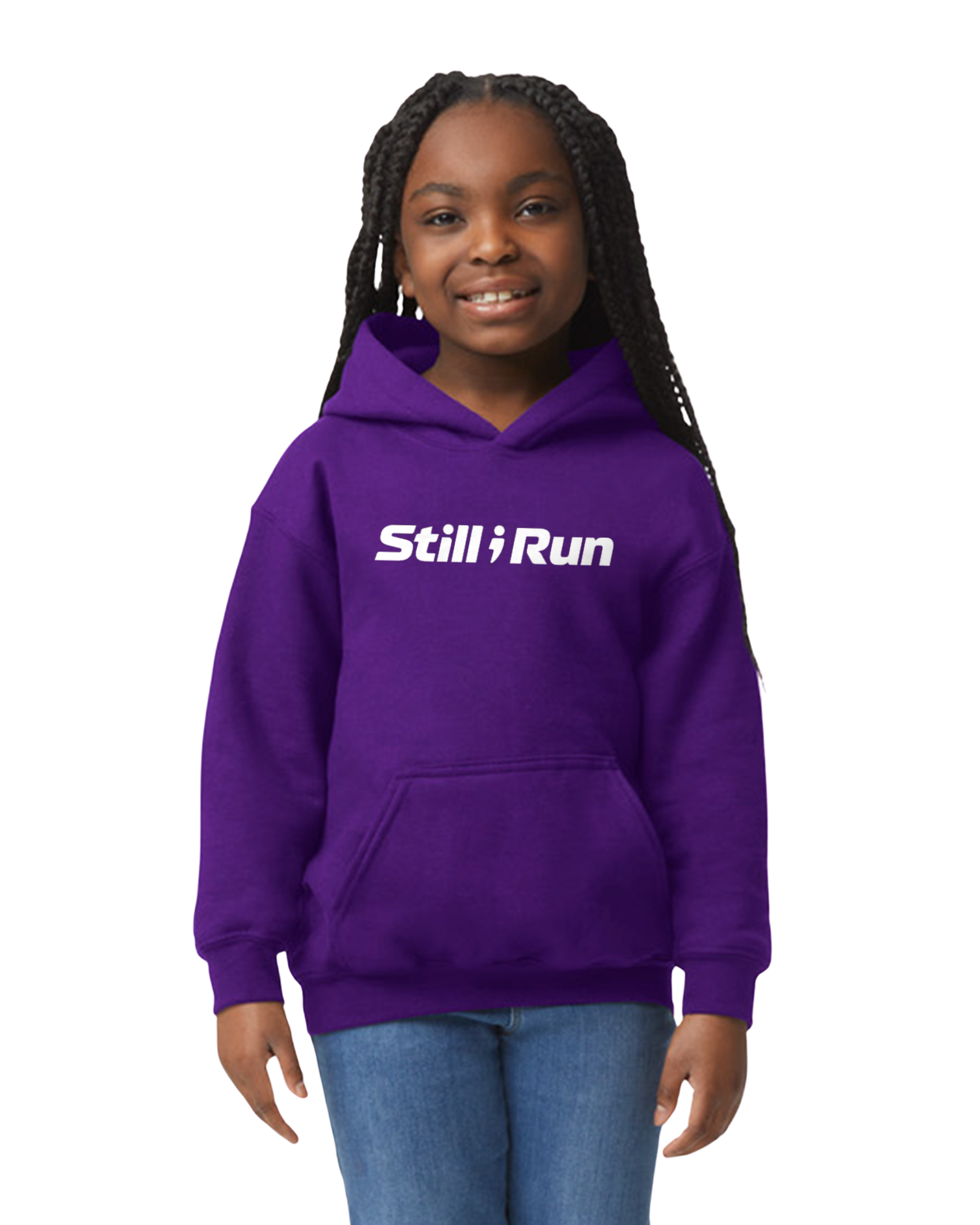 Still I Run Youth Pullover Hoodie