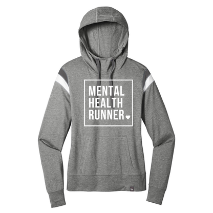 Mental Health Runner -  Women's Long-Sleeve Hoodie-style shirt