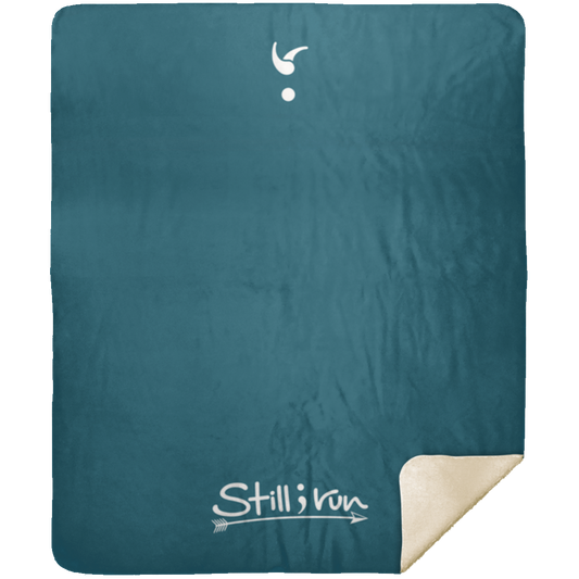 Still I Run - Premium Sherpa Blanket