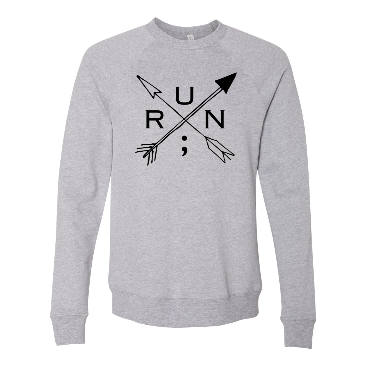 Run Arrows - Unisex Crewneck