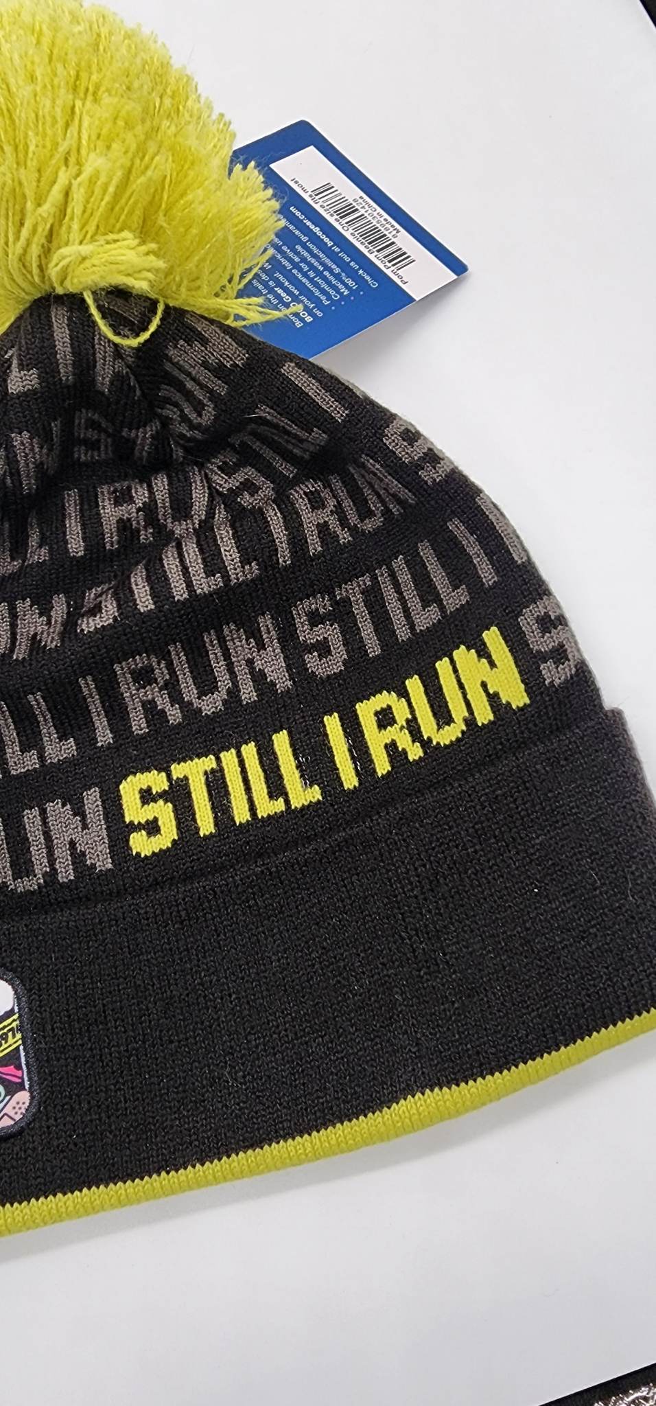 Mental Health Runner BOCO Pom Beanie - Still I Run