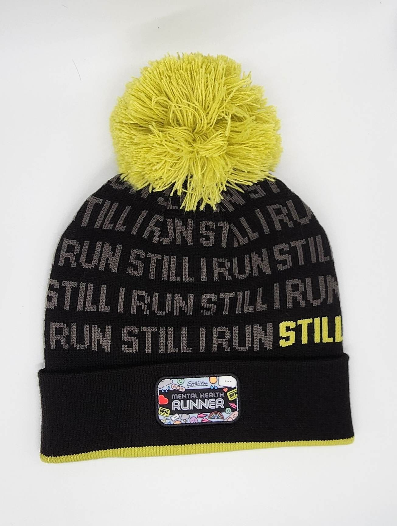 Mental Health Runner BOCO Pom Beanie - Still I Run