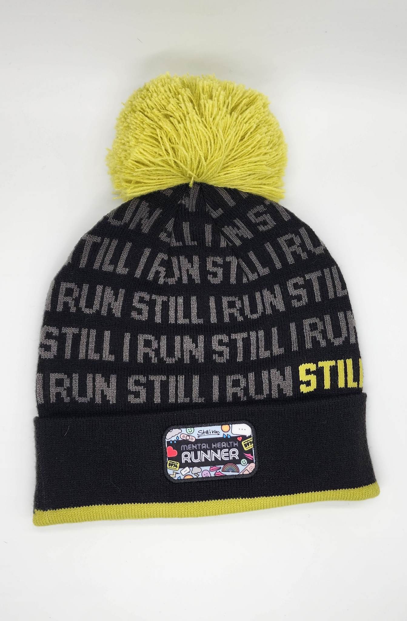 Mental Health Runner BOCO Pom Beanie - Still I Run