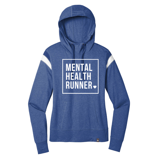 Mental Health Runner -  Women's Long-Sleeve Hoodie-style shirt