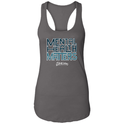 Mental Health Matters - Fitted Racerback Tank