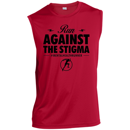 Run Against the Stigma - Sleeveless Performance Tank