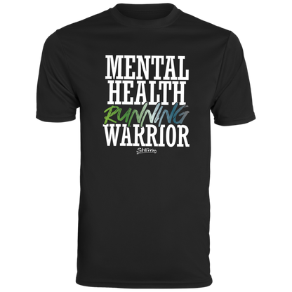 Mental Health Running Warrior - Moisture-Wicking Tee