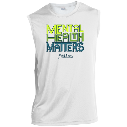 Mental Health Matters - Sleeveless Performance Tee