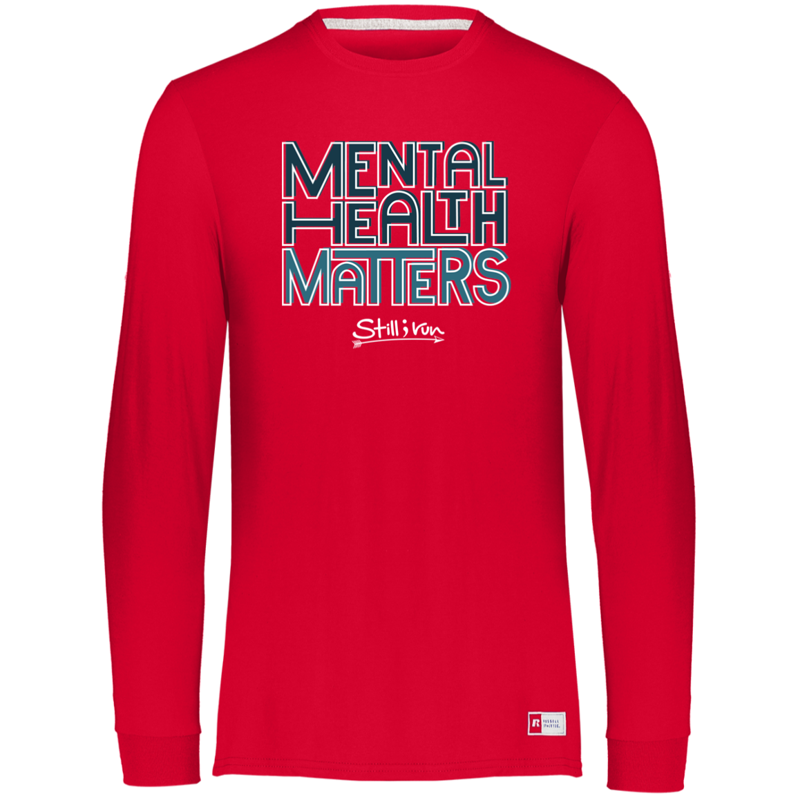 Mental Health Matters - Dri-Power® Long Sleeve Essential Athletic Tee