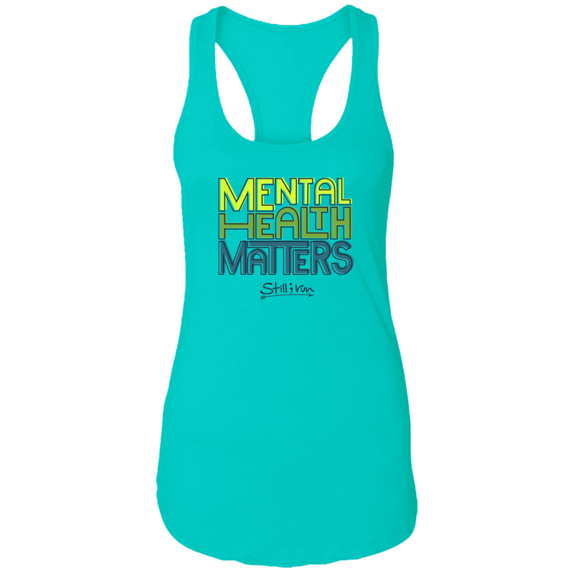 Mental Health Matters - Fitted Racerback Tank
